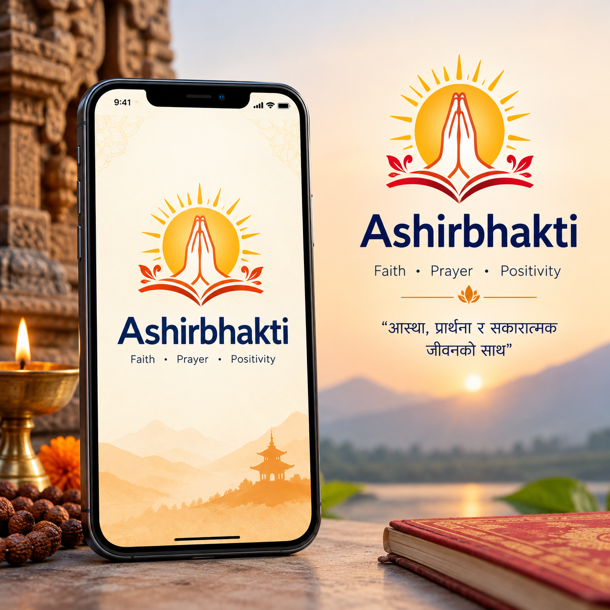 Ashri Bhakti devotional app for children