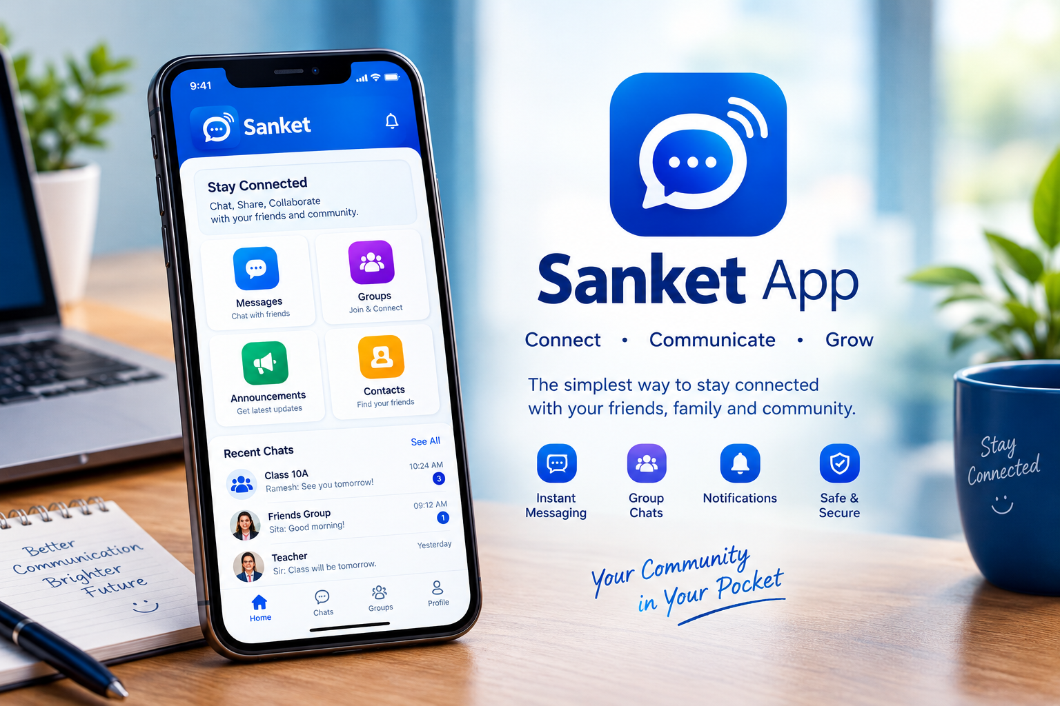 Sanket school management platform